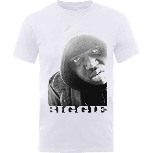 Biggie Smalls T-Shirt: B&W Portrait
