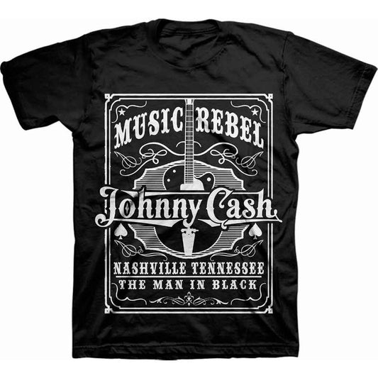 Johnny Cash T-Shirt: Music Rebel