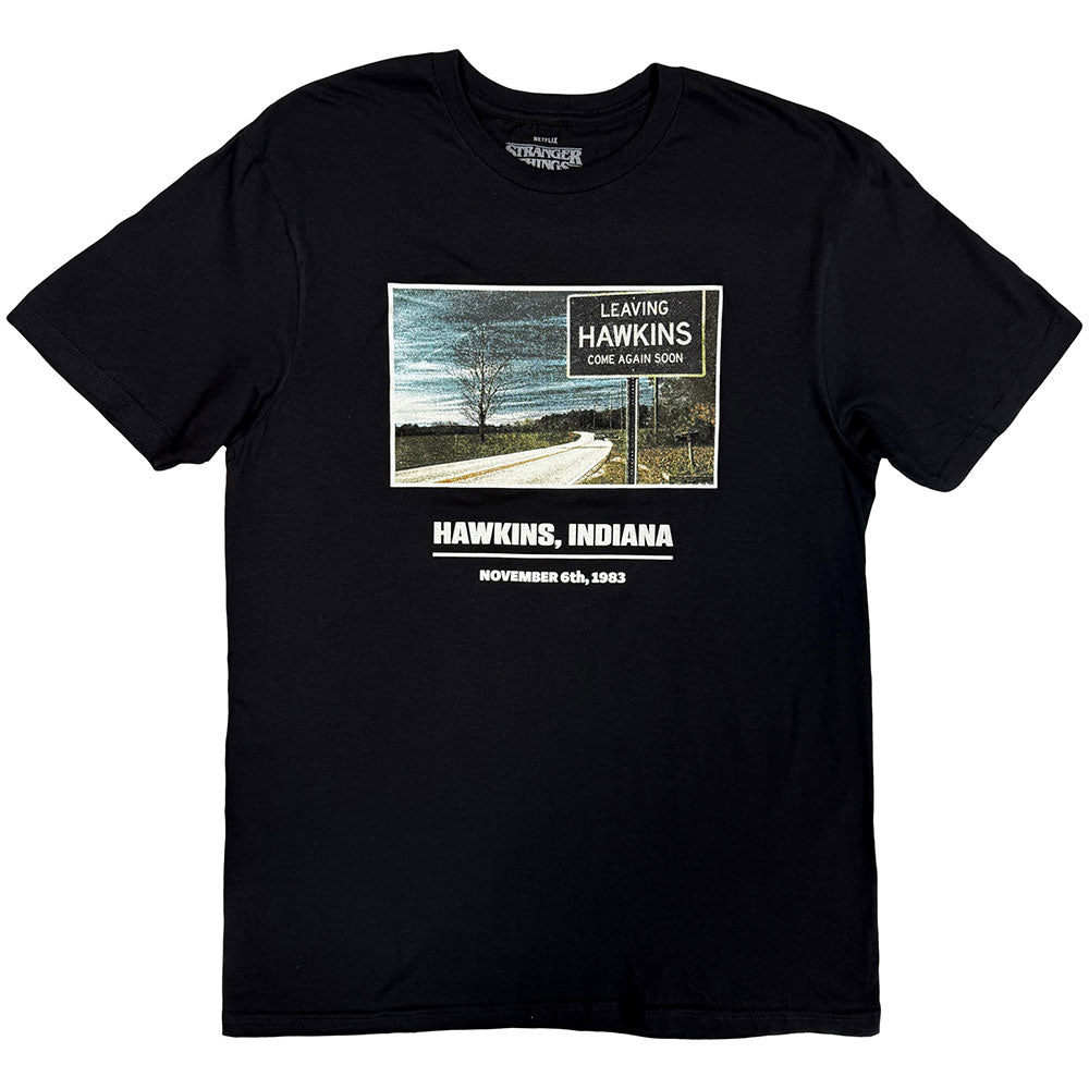 Netflix T-Shirt: Stranger Things - Hawkins Indiana