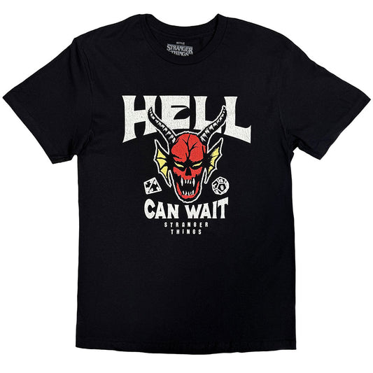 Netflix T-Shirt: Stranger Things - Hell Can Wait