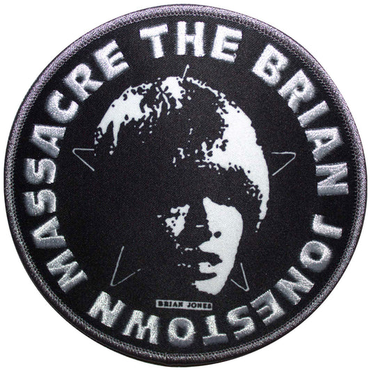 The Brian Jonestown Massacre Patch: Circle Face Black