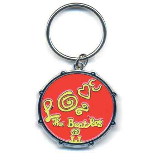 The Beatles Keychain: Love Drum