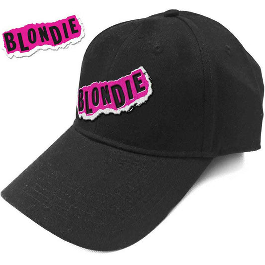 Blondie Baseball Cap: Punk Logo
