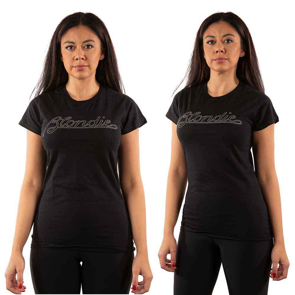 Blondie Ladies T-Shirt: Logo