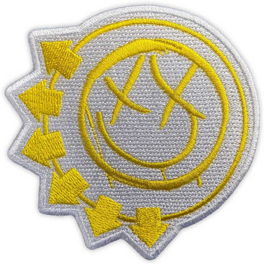 Blink-182 Patch: Yellow Six-Arrow Smile