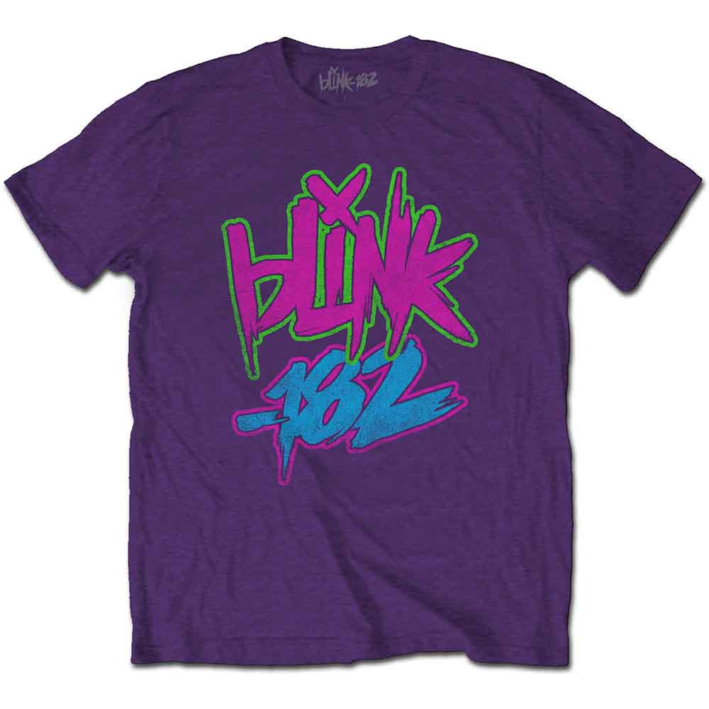 Blink-182 T-Shirt: Neon Logo