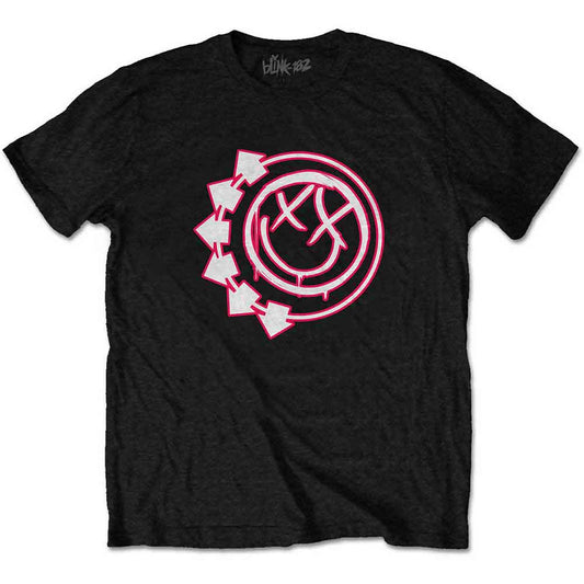 Blink-182 T-Shirt: Six Arrow Smile