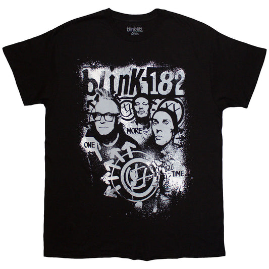 Blink-182 T-Shirt: One More Time Spray Paint