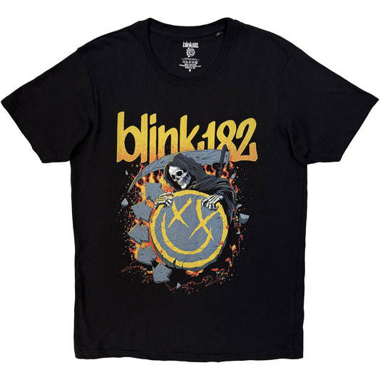 Blink-182 T-Shirt: Reaper Smiley