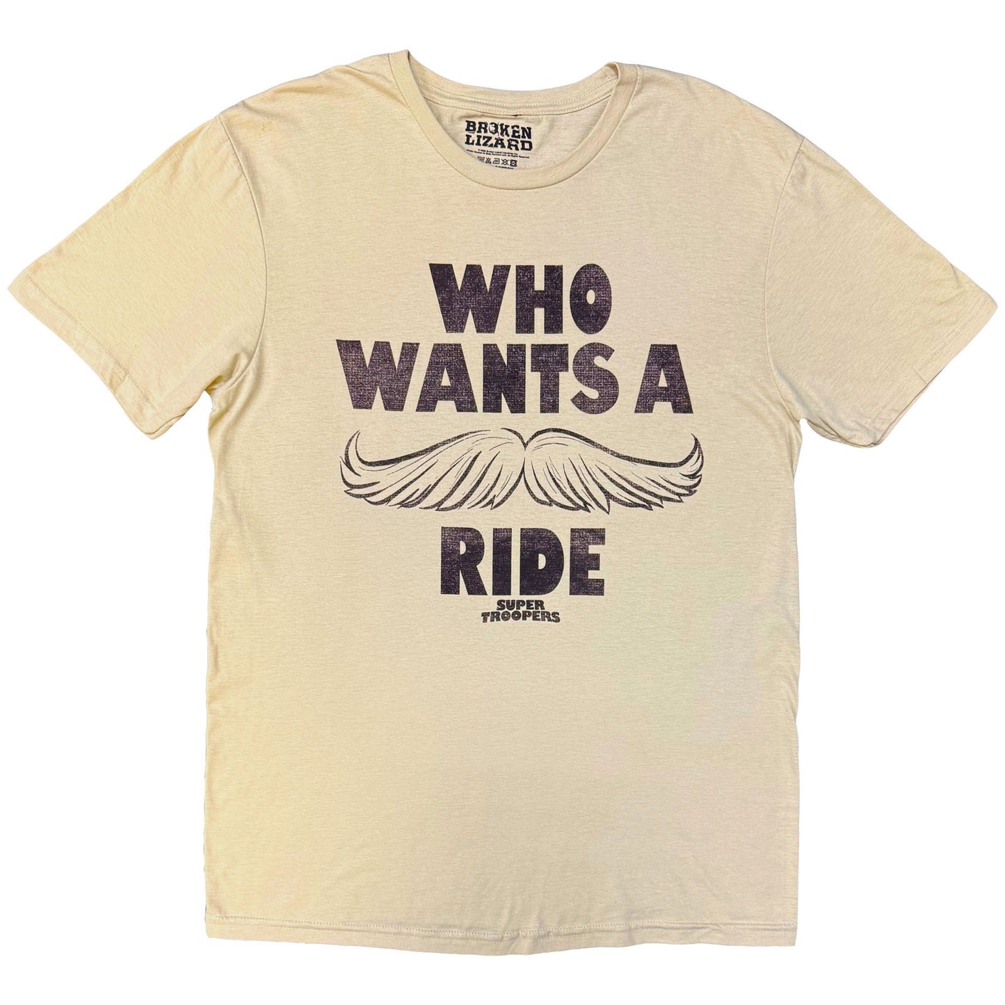 Broken Lizard T-Shirt: Who Wants A Ride?