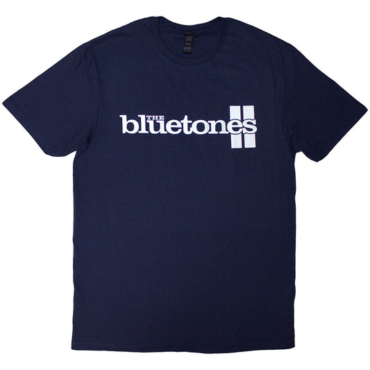 The Bluetones T-Shirt: Stripe Logo
