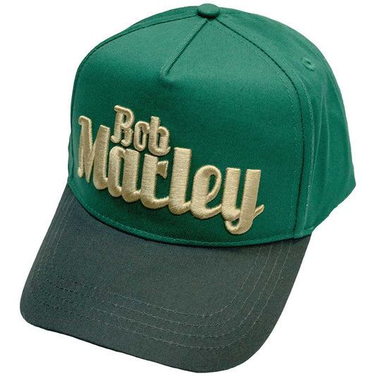 Bob Marley Baseball Cap: Text Logo