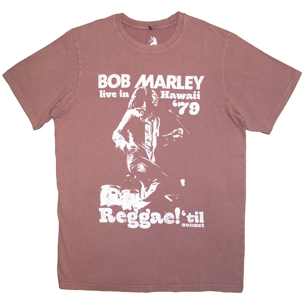 Bob Marley Stone Wash T-Shirt: Hawaii