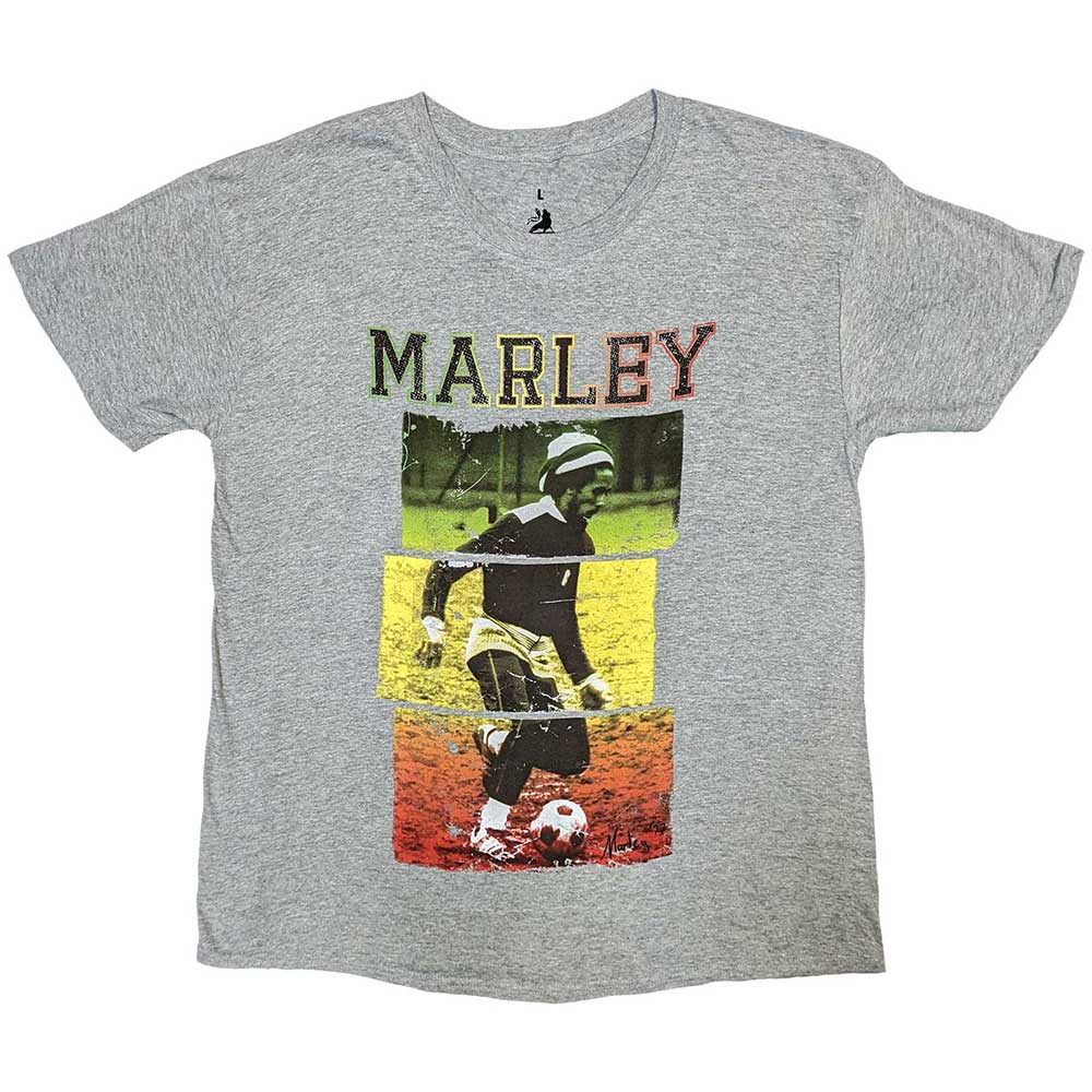 Bob Marley T-Shirt: Football Text