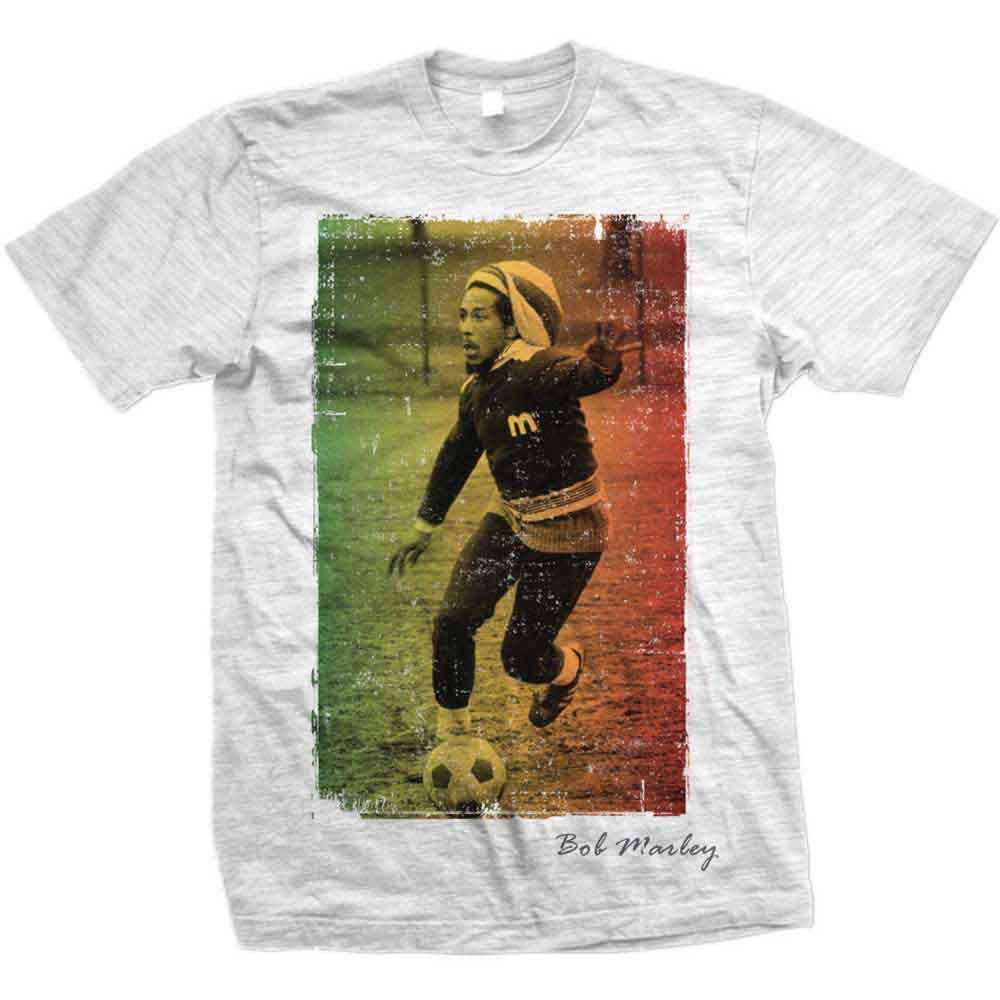 Bob Marley T-Shirt: Rasta Football