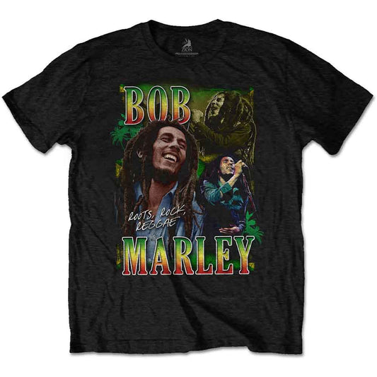 Bob Marley T-Shirt: Roots  Rock  Reggae Homage