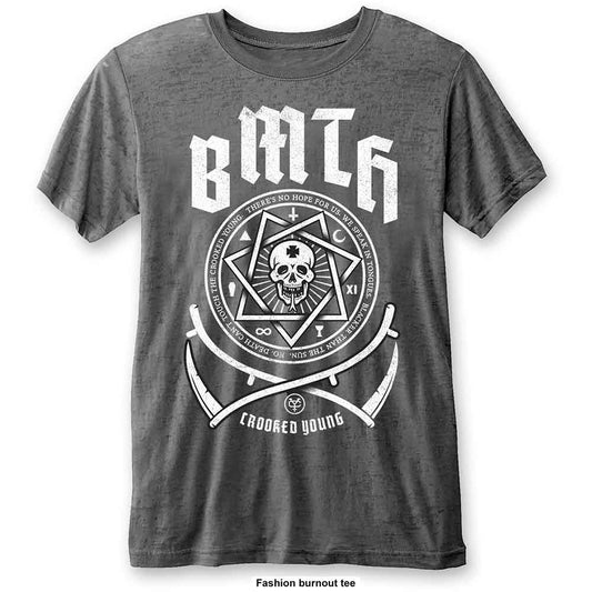 Bring Me The Horizon Burnout T-Shirt: Crooked Young