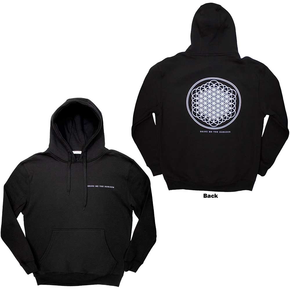 Bring Me The Horizon Pullover Hoodie: Flower of Life