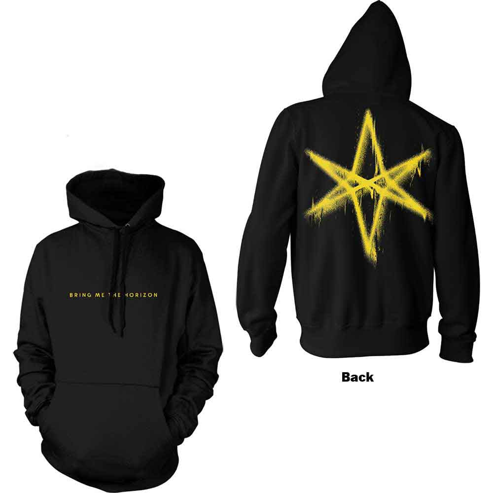 Bring Me The Horizon Pullover Hoodie: Spray Hex