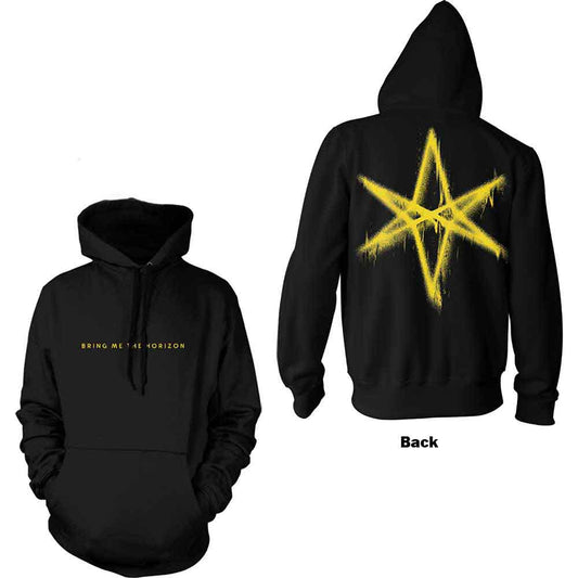 Bring Me The Horizon Pullover Hoodie: Spray Hex