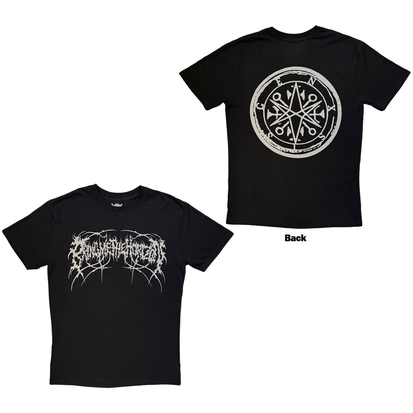 Bring Me The Horizon T-Shirt: Metal Logo Genxsis