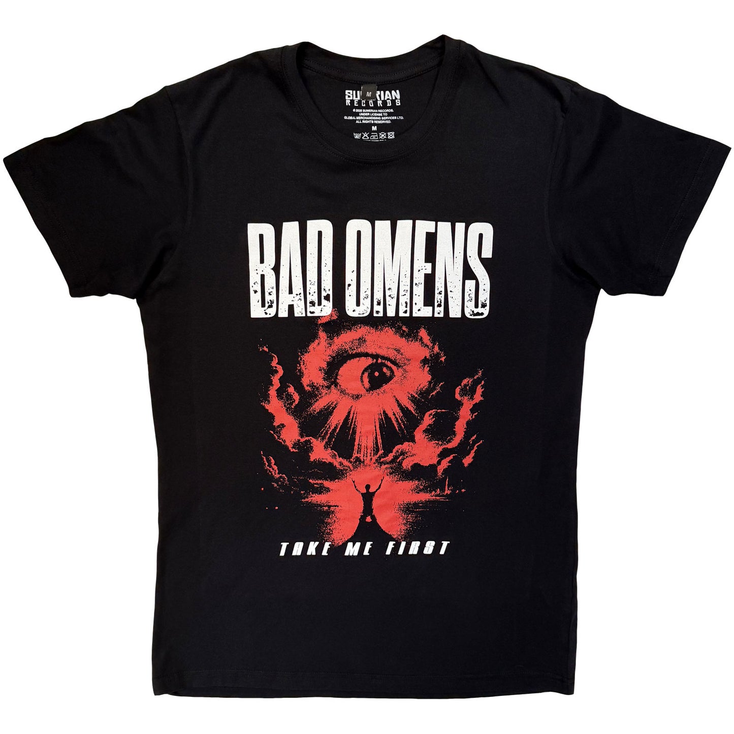 Bad Omens Premium Carbon T-Shirt: Red Eye