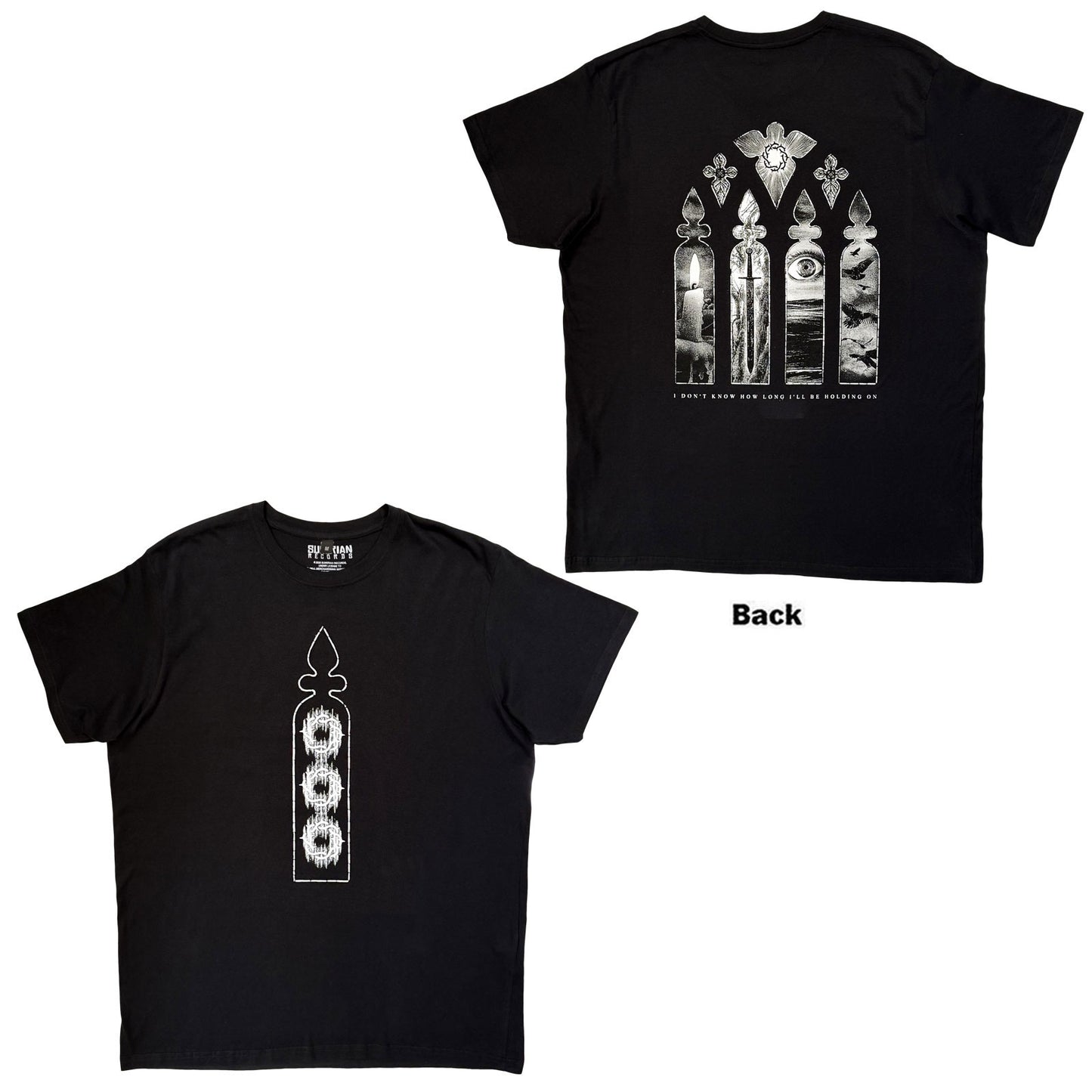 Bad Omens Premium Carbon T-Shirt: Stained Glass