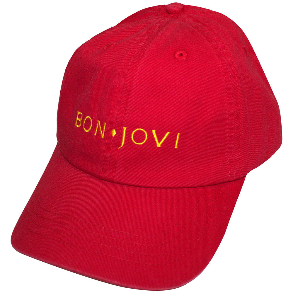 Bon Jovi Baseball Cap: Original Logo