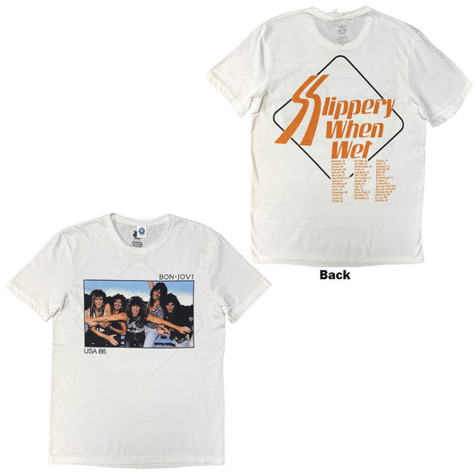Bon Jovi T-Shirt: USA '86