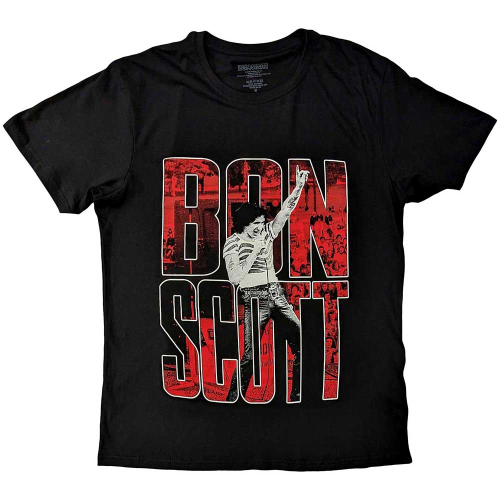 Bon Scott T-Shirt: Big Type