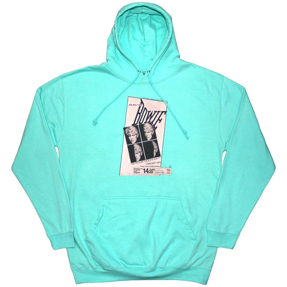 David Bowie Pullover Hoodie: Concert '83