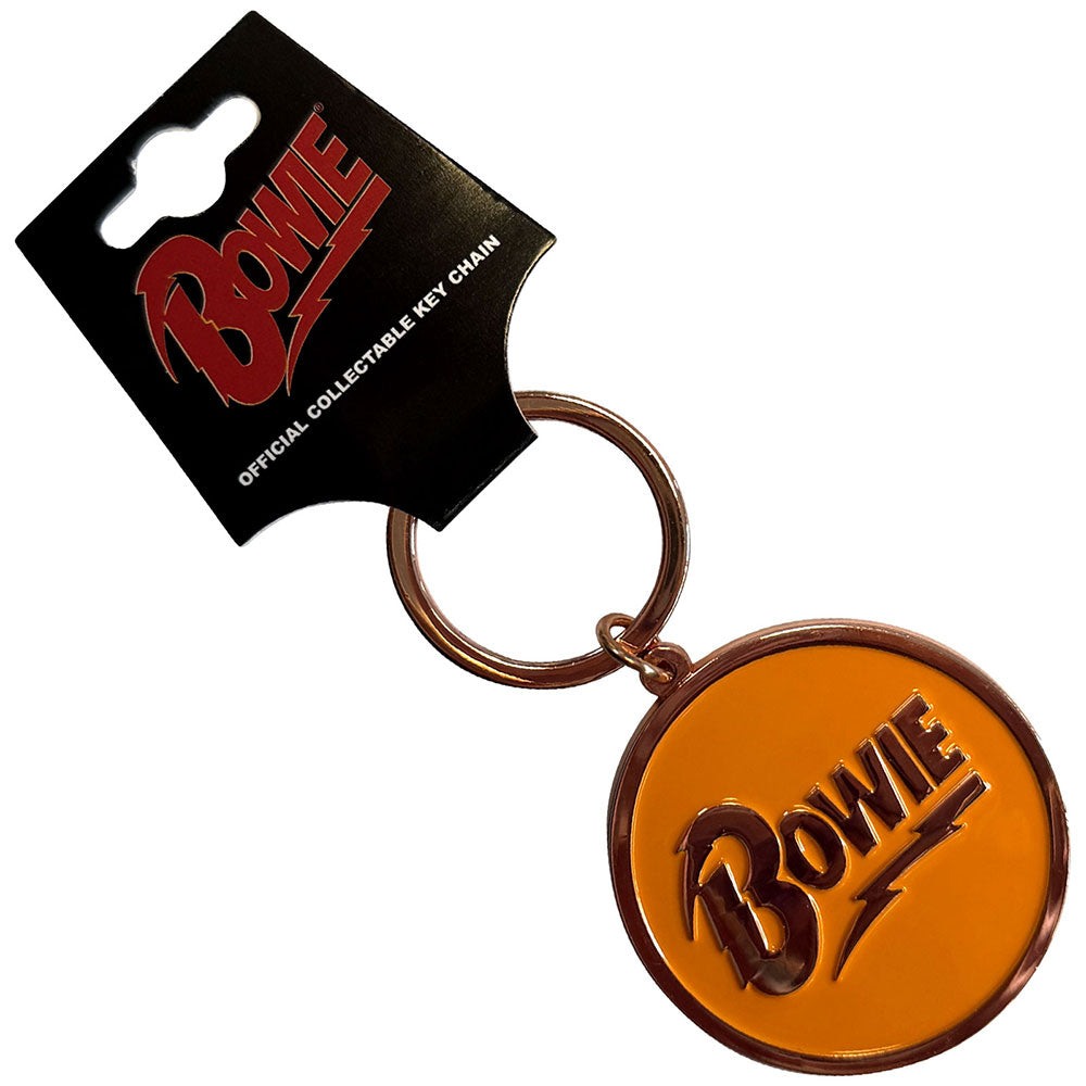 David Bowie Keychain: Circle Logo