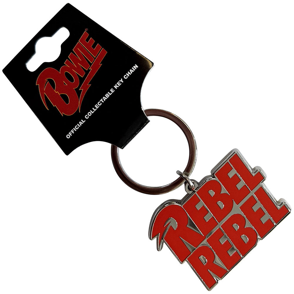 David Bowie Keychain: Rebel Rebel