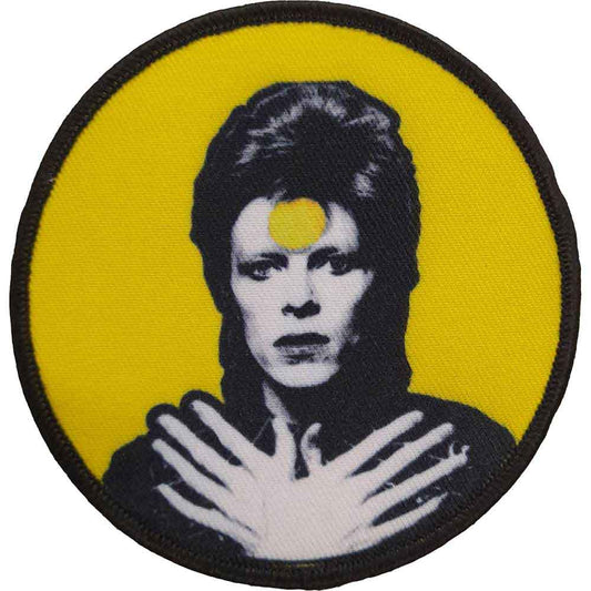 David Bowie Patch: Hands Crossed