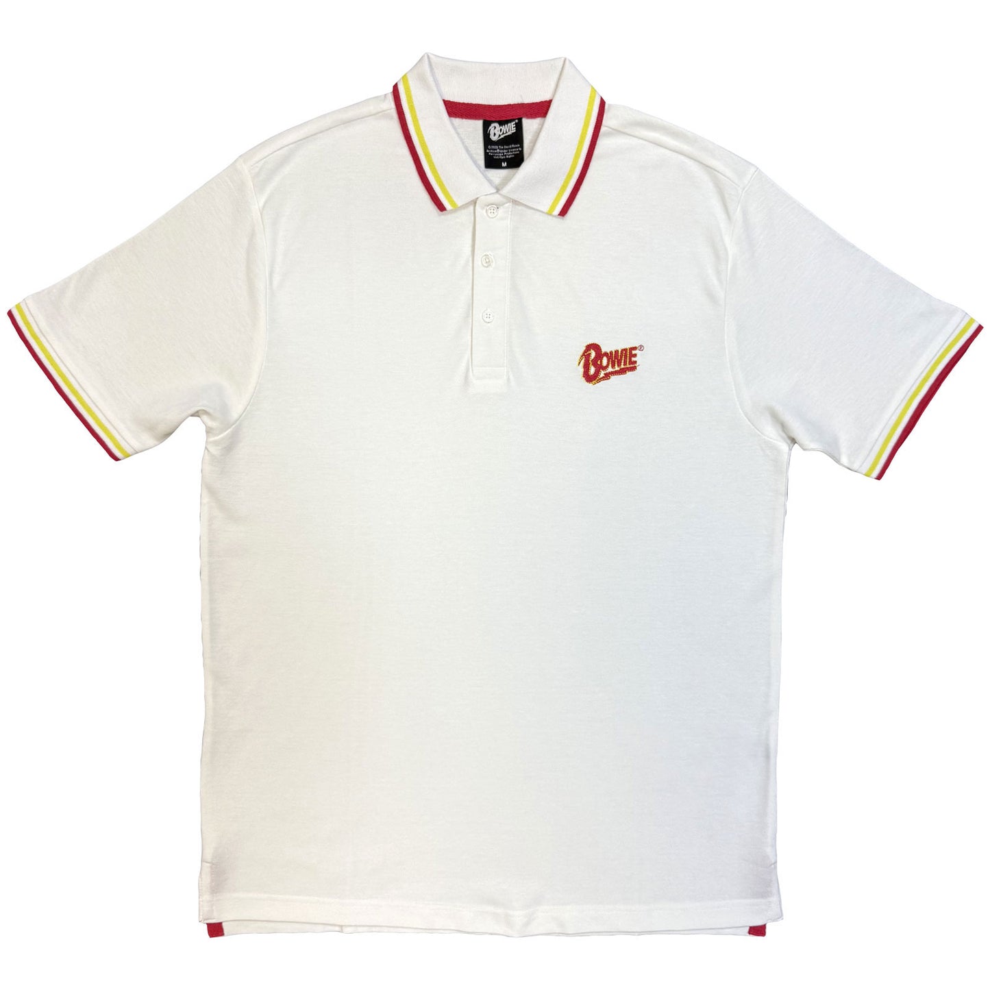 David Bowie Polo Shirt: Flash Logo