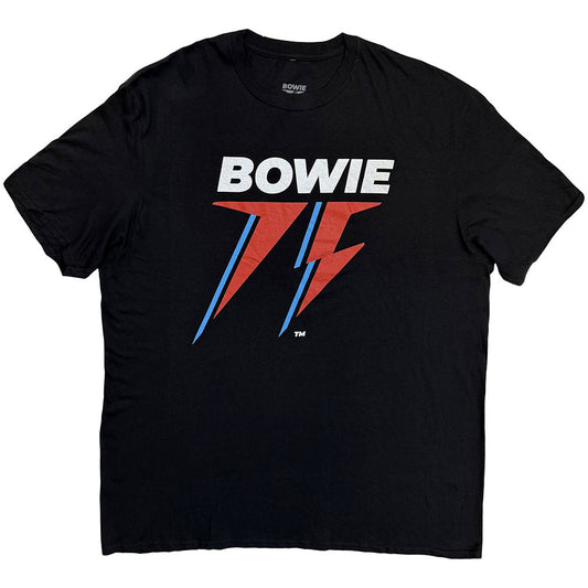 David Bowie T-Shirt: 75th Logo