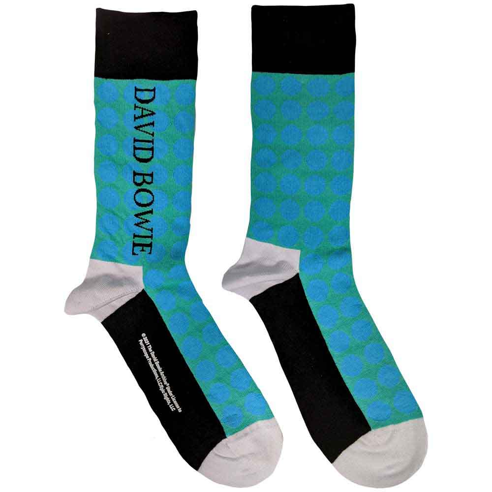 David Bowie Socks: Circles Pattern
