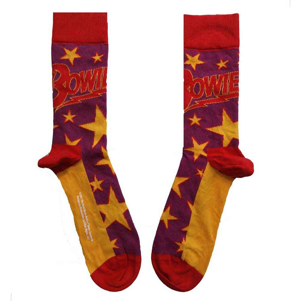 David Bowie Socks: Stars Infill