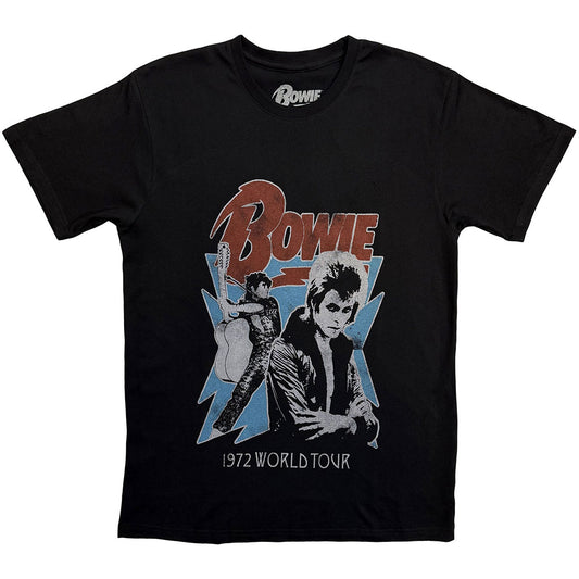 David Bowie T-Shirt: 1972 World Tour
