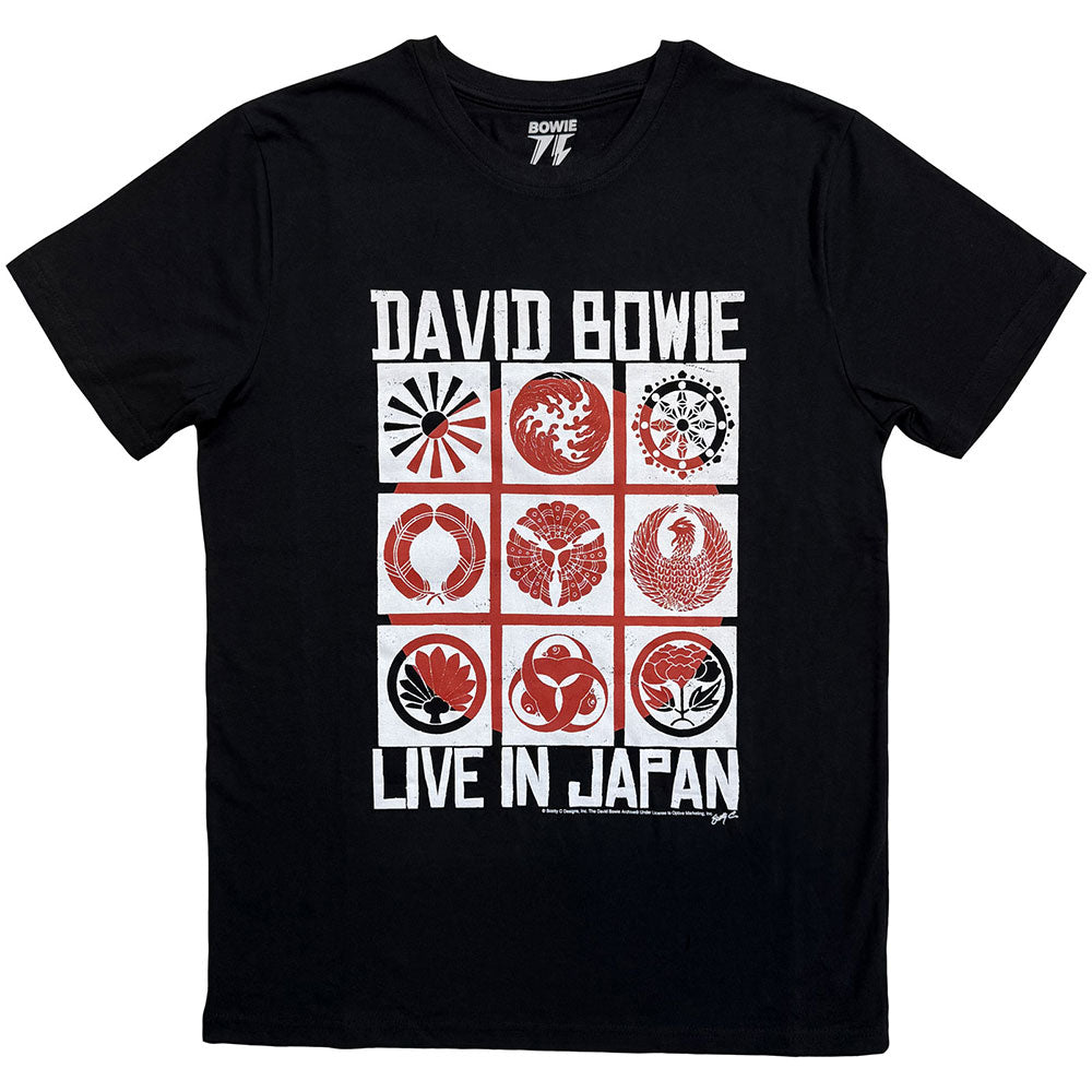 David Bowie T-Shirt: Live in Japan