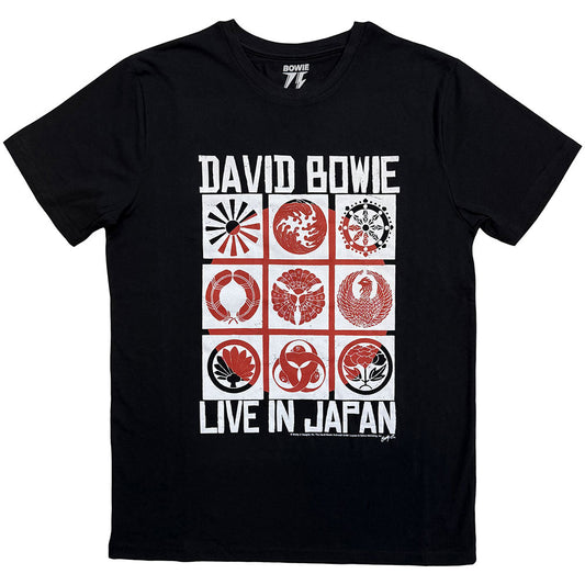 David Bowie T-Shirt: Live in Japan