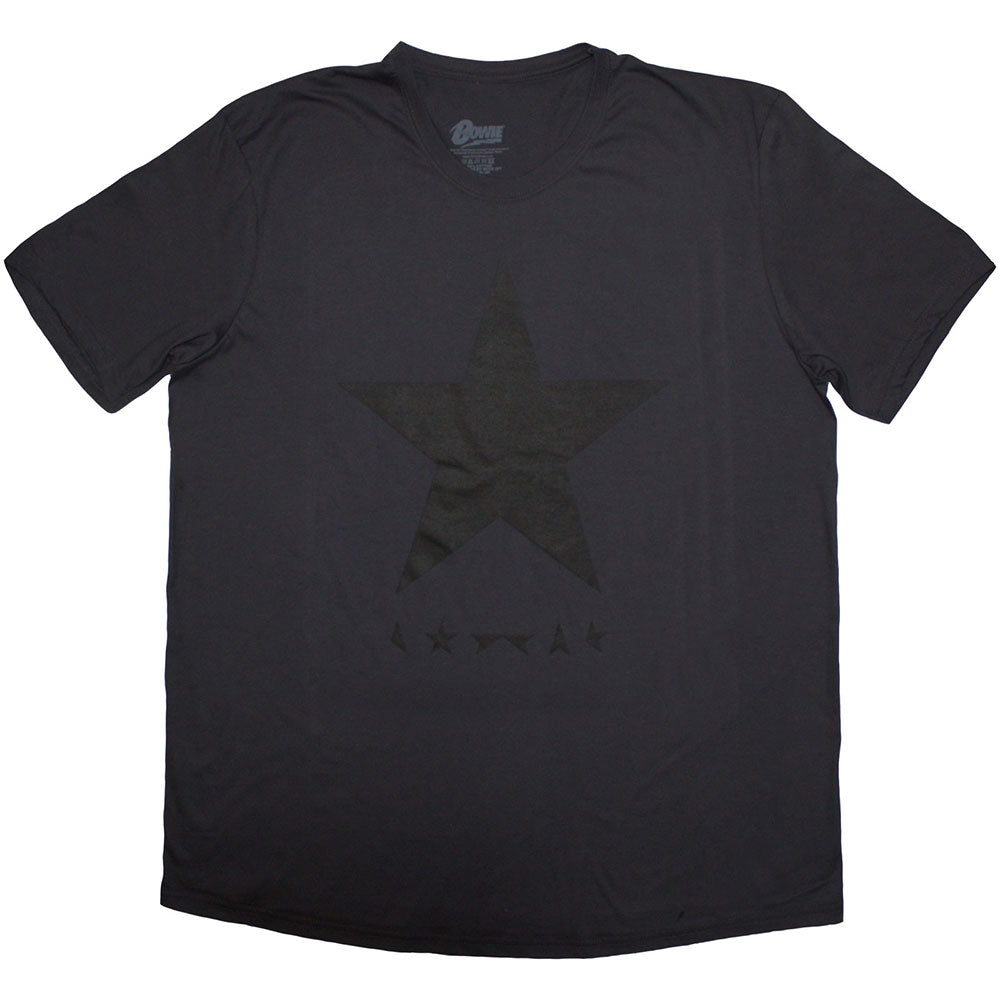 David Bowie T-Shirt: Blackstar on Grey