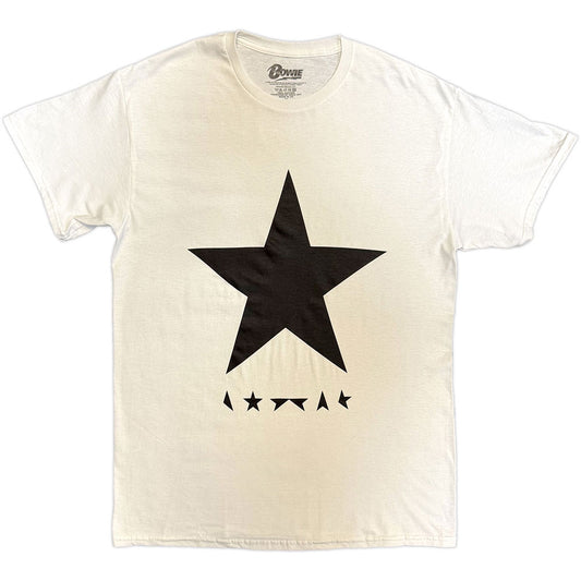 David Bowie T-Shirt: Blackstar on White