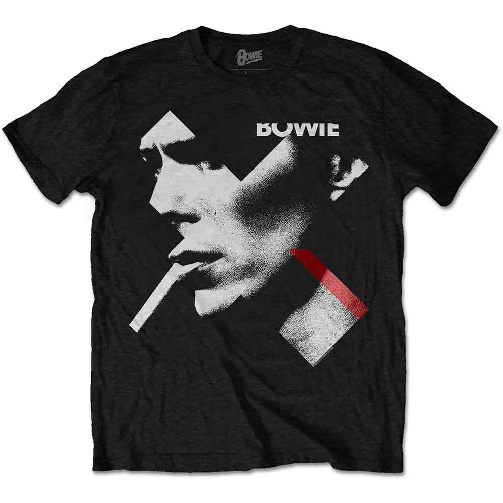 David Bowie T-Shirt: X Smoke Red