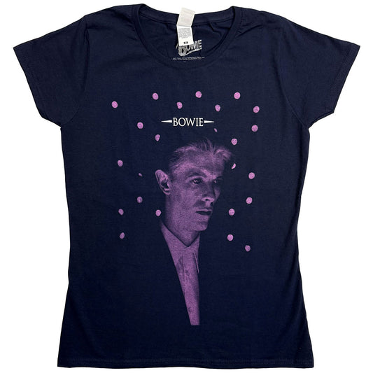 David Bowie Ladies T-Shirt: Dots