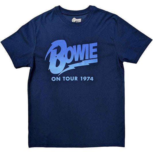 David Bowie T-Shirt: On Tour 1974
