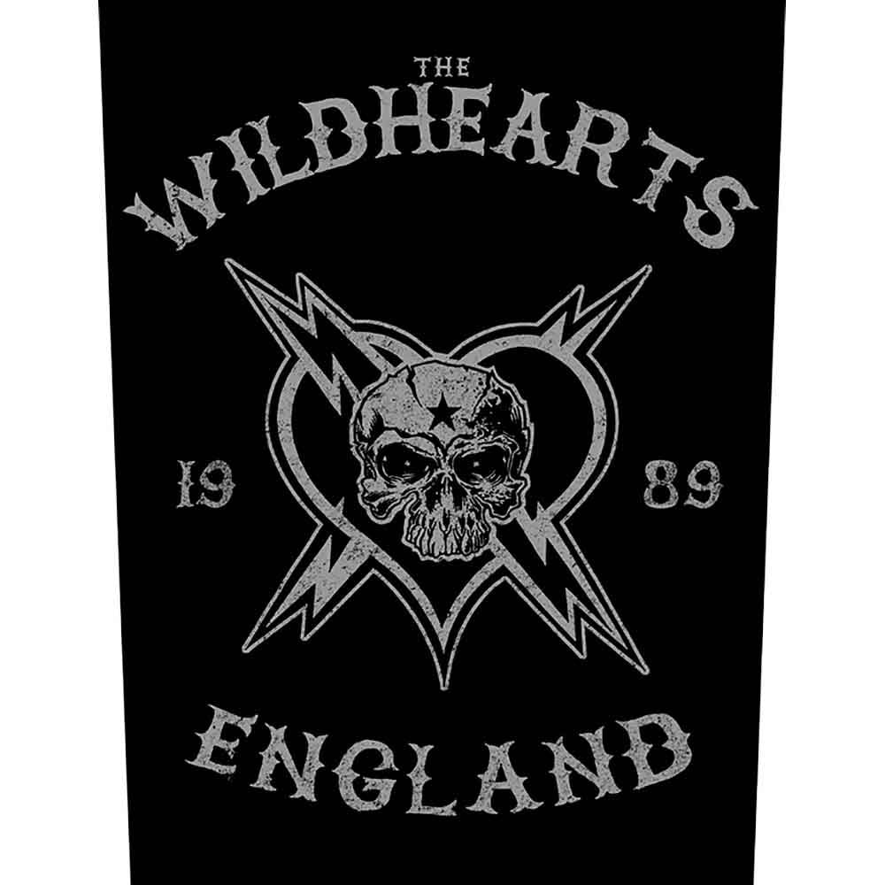 The Wildhearts Back Patch: England Biker