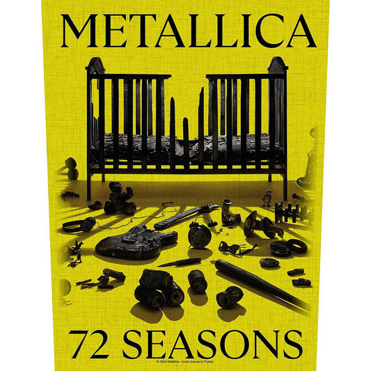 Metallica Back Patch: 72 Seasons Crib