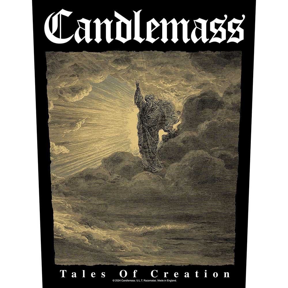 Candlemass Back Patch: Tales Of Creation