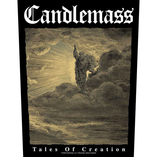 Candlemass Back Patch: Tales Of Creation
